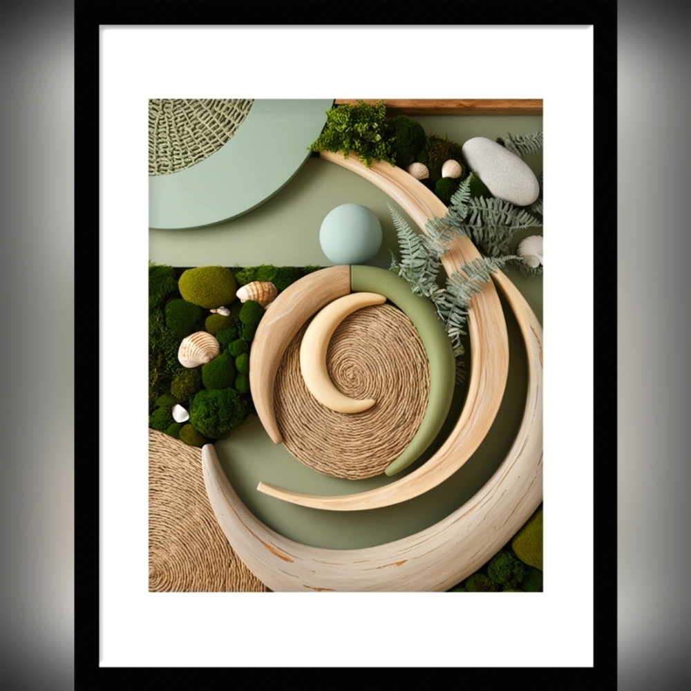 Framed Digital Artwork